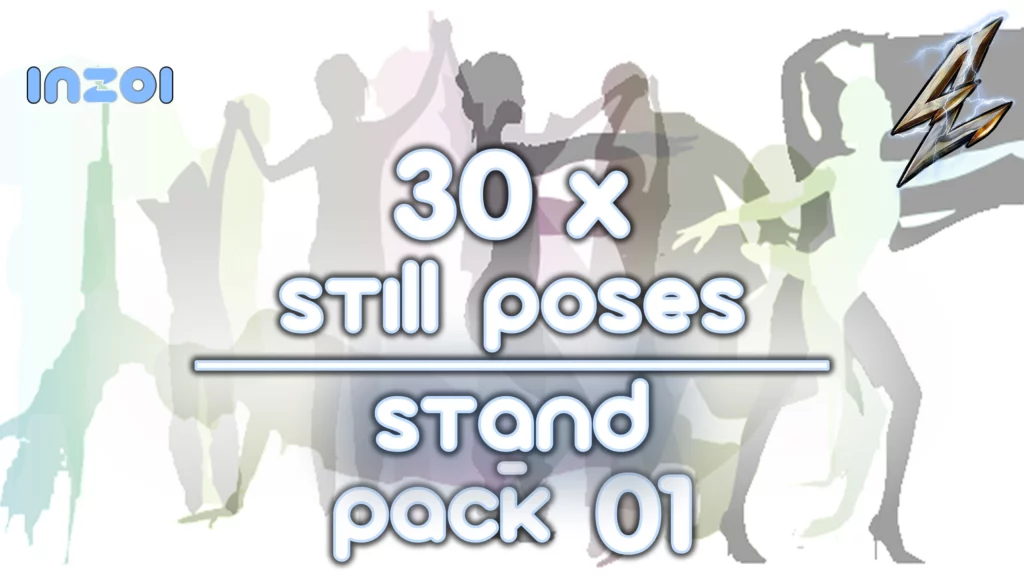 30x Still Poses Stand Pack 01