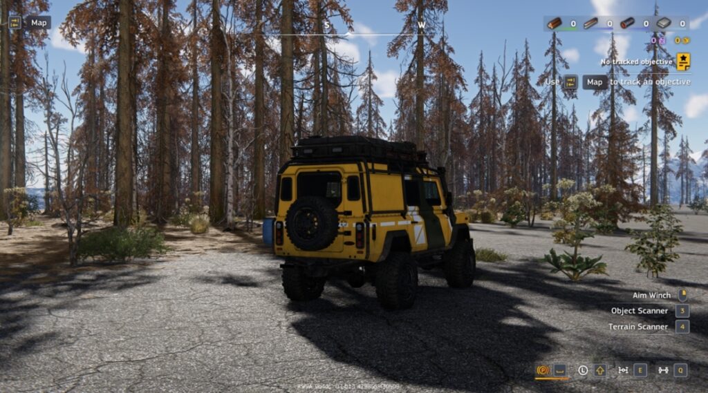 A drive through the forest to some awesome tunes