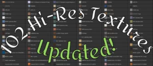 102 Hi-Res Textures 102 Hi-Res Textures V1.1
