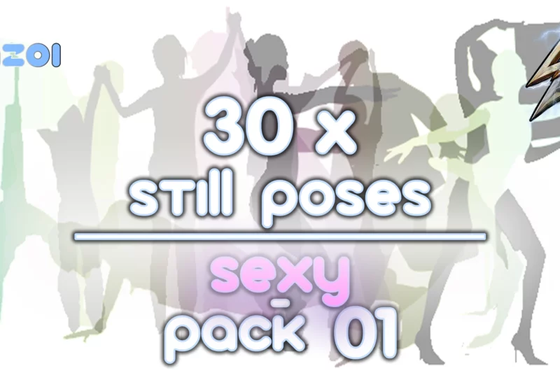 30x Still Poses – Sexy-Pack 01 V1.0