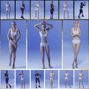 30x Still Poses - Stand-Pack 013 30x Still Poses Stand Pack 013