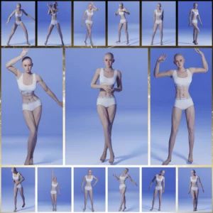 30x Still Poses - Stand-Pack 022 30x Still Poses Stand Pack 022