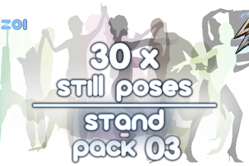 30x Still Poses – Stand-Pack 03 V1.0