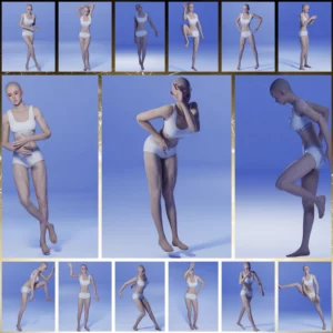 30x Still Poses - Stand-Pack 032 30x Still Poses Stand Pack 032