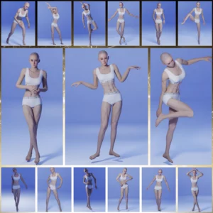 30x Still Poses - Stand-Pack 033 30x Still Poses Stand Pack 033