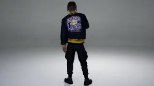 Chicago Bulls x Lakers Bomber Jackets4