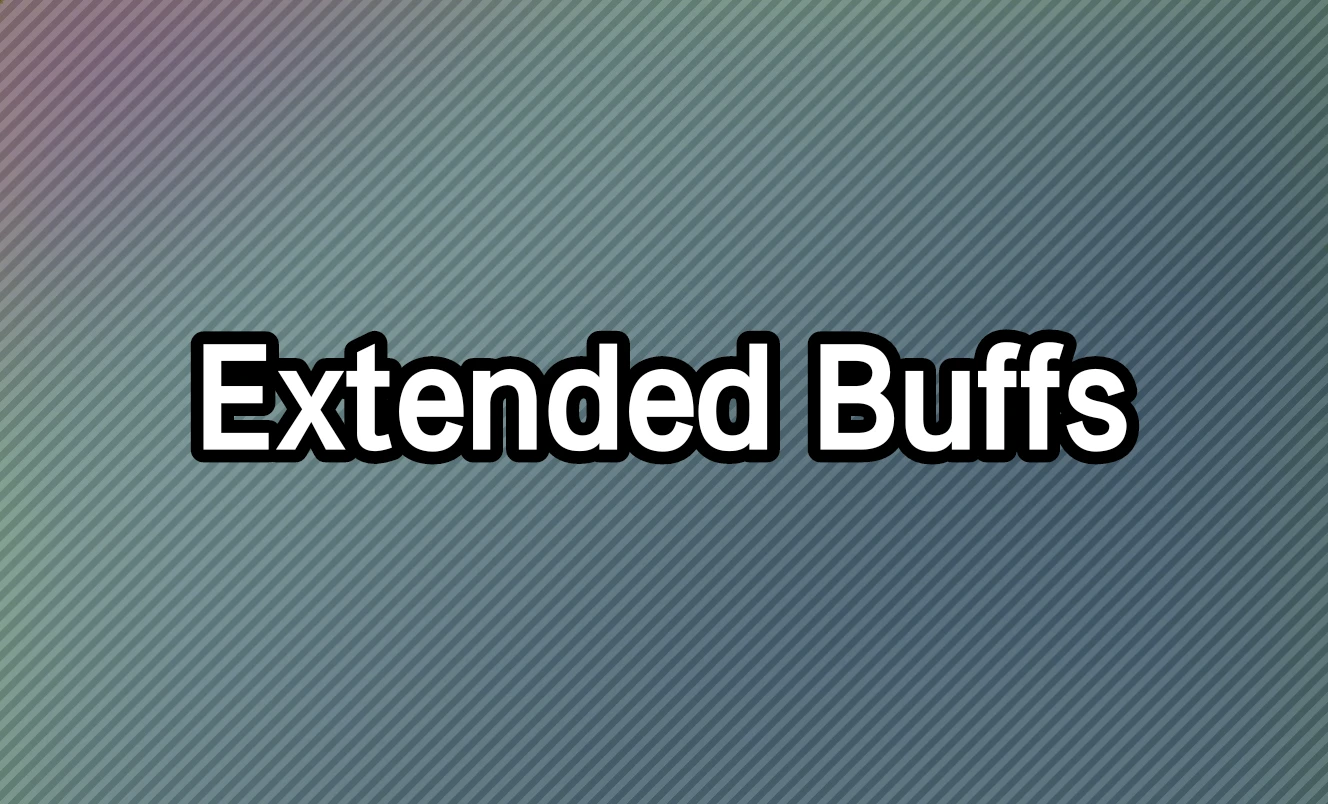 Extended Buffs V1.0 » Modszip.com