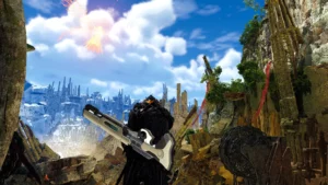 Futuristic Rifle for Heavy Bowgun2