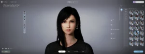 Hair Style10 Tifa's Hair Style (add-on)
