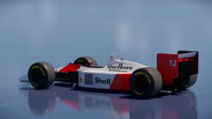McLaren Honda MP4 4 A. Senna F1 Car3