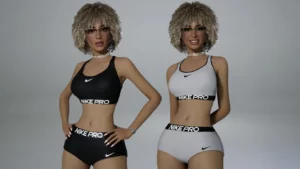 Nike Pro Set (Boxers and Top) V1.0