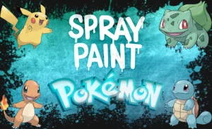 Spray Paint Pokemon Spray Paint Pokemon