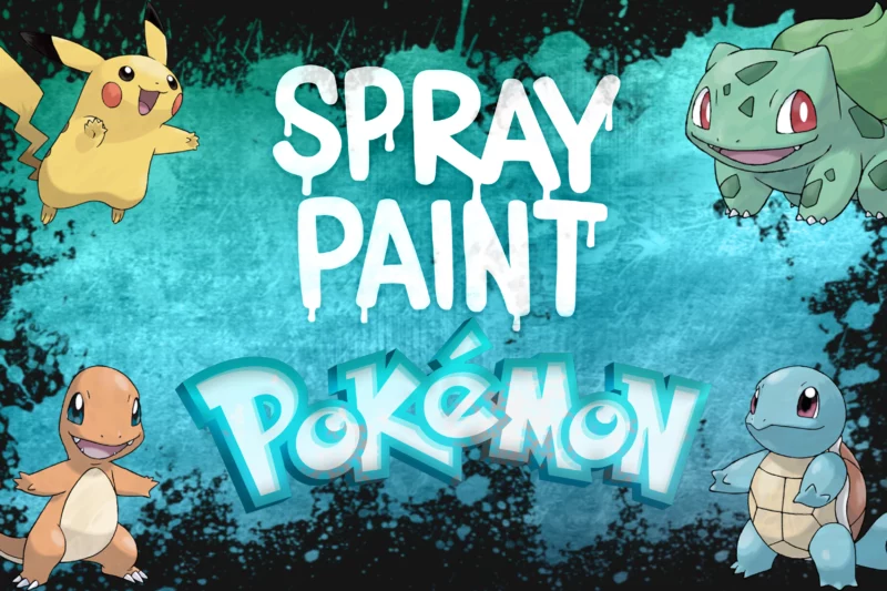 Spray Paint Pokemon V1.0