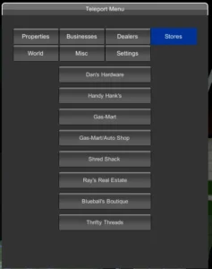 Teleport Menu4