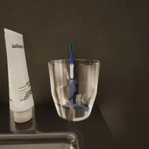 Toothbrush and Glass3 Toothbrush and Glass3