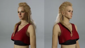 Viking Braid Female Hair Replacement2 Viking Braid Female Hair Replacement2