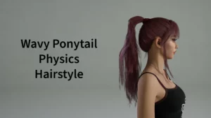 Wavy Physics Ponytail Hairstyle Wavy Physics Ponytail Hairstyle