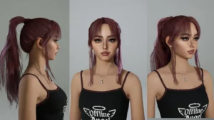 Wavy Physics Ponytail Hairstyle2 Wavy Physics Ponytail Hairstyle2