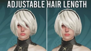 Yorha 2B Hair3 Yorha 2B Hair3