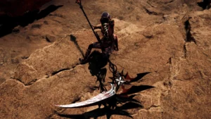 Crimson Moons Semblance Arlecchino Scythe6