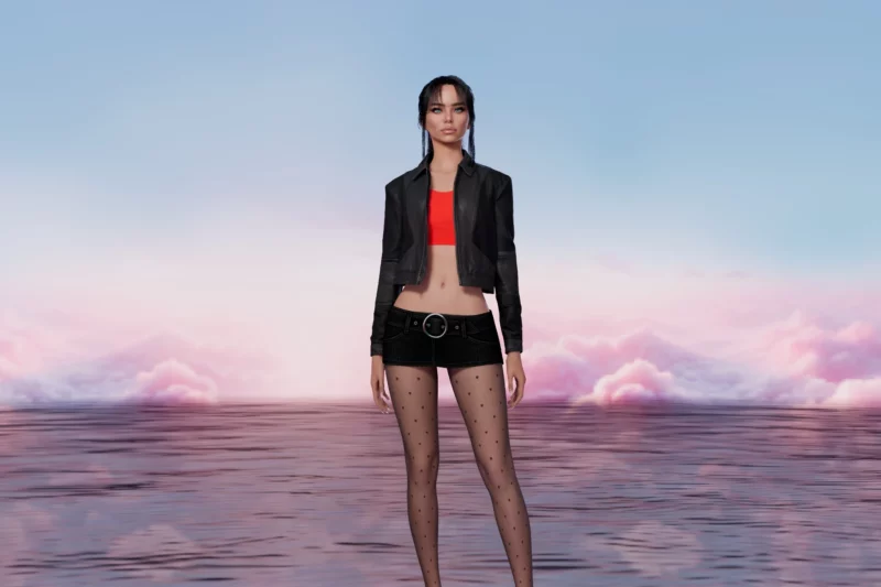 Denim Mini Skirt V1.0