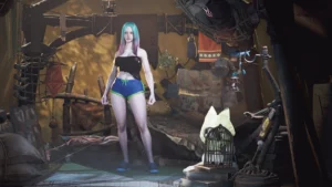 Dolphin shorts and casual top2 Dolphin shorts and casual top2