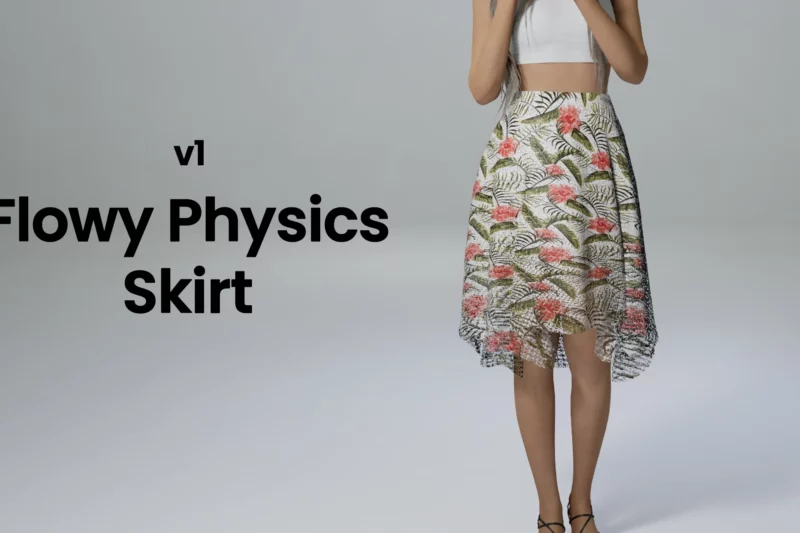 Flowy Physics Skirt V1.0