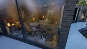 Luxury Family Mansion GTA V Franklin House11 Luxury Family Mansion GTA V Franklin House11