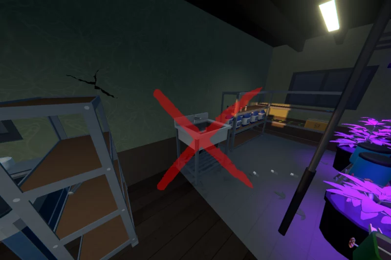 No sink in Sweatshop V1.1