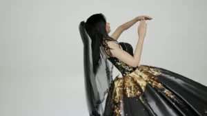 Wedding Veil with Physics4