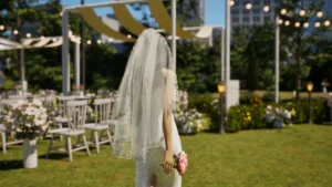 Wedding Veil with Physics5